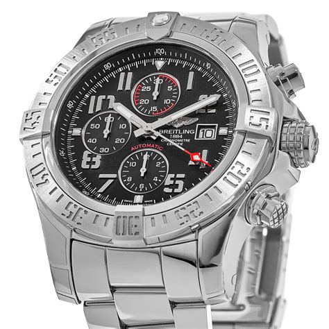 breitling super avenger ii chronograph function|Breitling chrono avenger price.